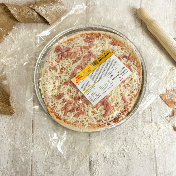 Pizzas Prosciutto SIN GLUTEN 27 CM.