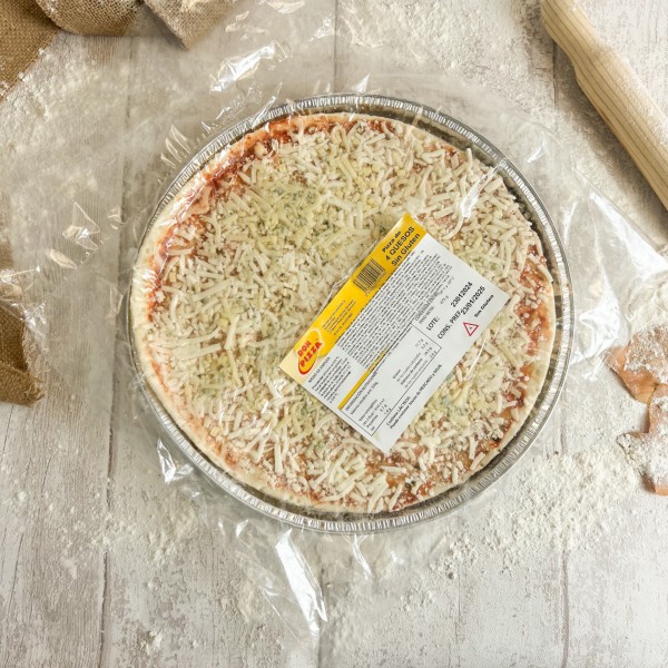 Caja de pizzas de 4 Quesos 27 cm