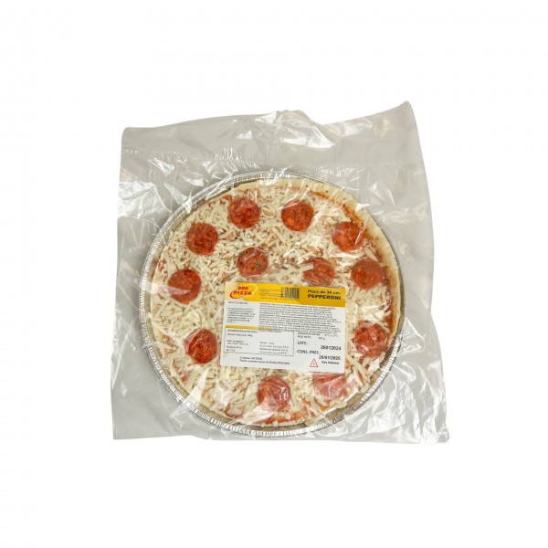 Caja de pizzas de Pepperoni 30 cm