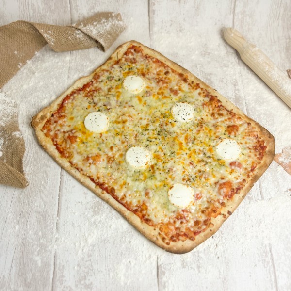 (GAMA BSICA) PIZZA 4 QUESOS  60 X 40 CM